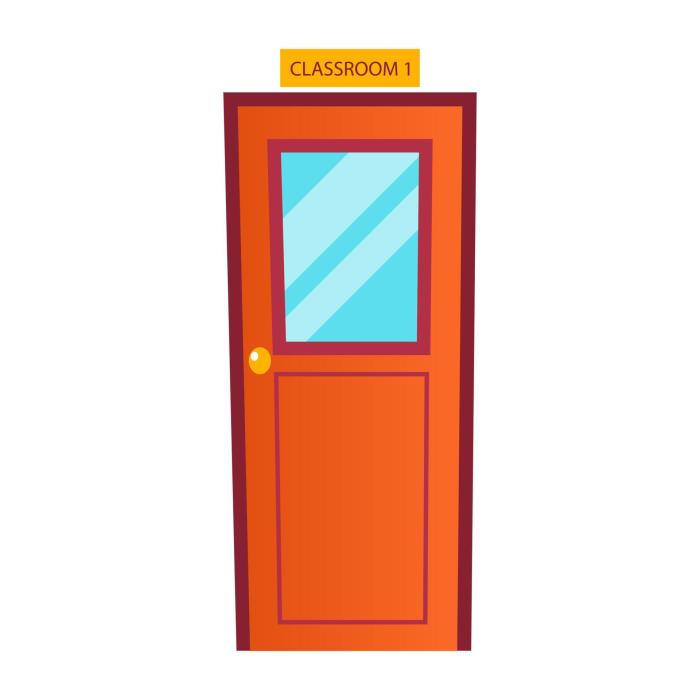 Vecteur de porte de classe. entrée de l'école classique. en bois avec ... How to draw a sun