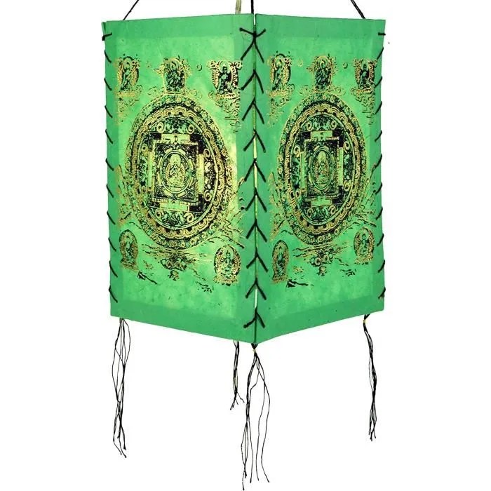 Abat-jour en papier fait main – Bouddha Mandala vert, papier Lokta 28 x ... How to quit a bid on ebay