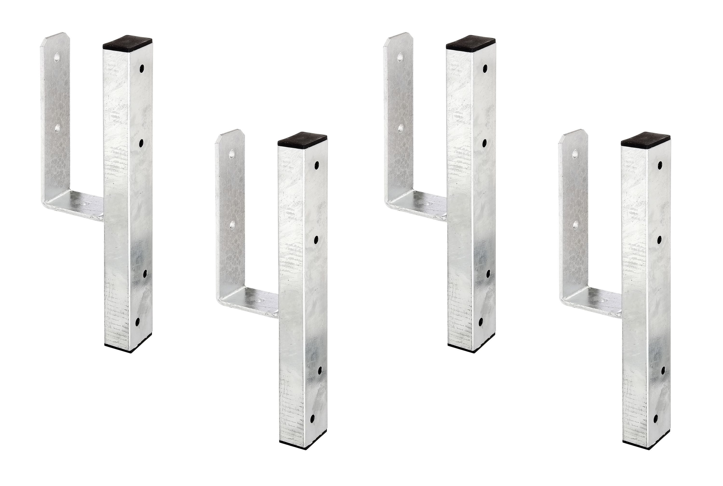 Alberts Zaun U-Pfostenträger/L-Steine,fvz,zA,91x230, 4xU-Pfostenträger ... How much does it cost to install central air