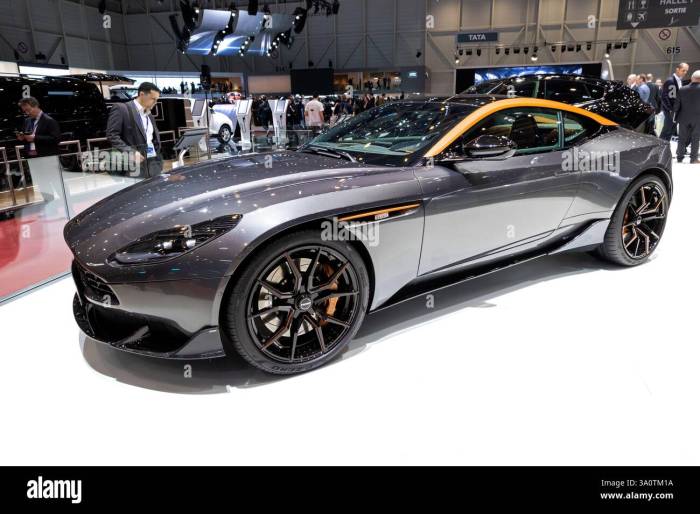 Brabus Startech Aston Martin DB11 SP610 sports car at the Geneva ... How to make stickers on iphone