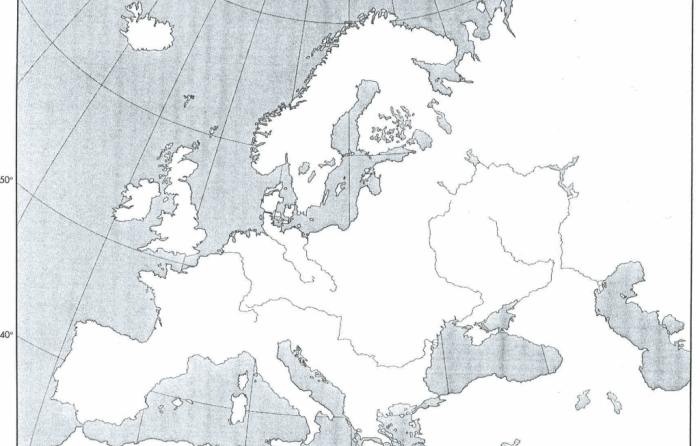 Printable Blank Map Of Middle Europe - Printable Free Templates How to make honey and mustard sauce