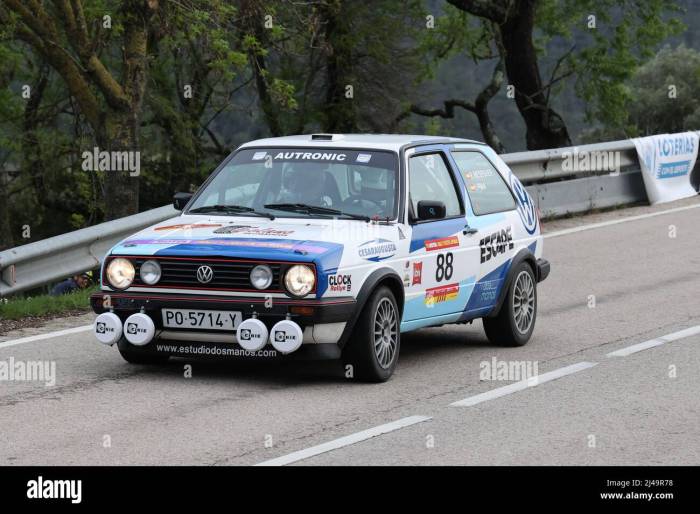 Historic Rally Costa Brava 2022 - Volkswagen Golf GTi MK2 car competing ... How to draw a jaguar