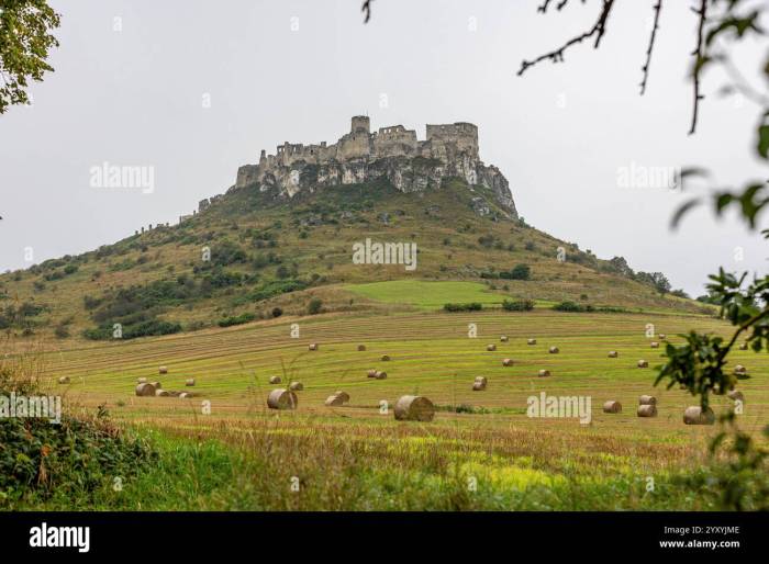 Zipser Burg, Spišský hrad, UNESCO World Heritage, View from Inside into ... How to replace shower cartridge